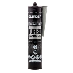 Adhesivo Fija Plus Turbo 290 Ml. Gris