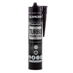 Adhesivo Fija Plus Turbo 290 Ml. Negro