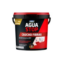 Aguastop Caucho Fibras 5Kg Rojo