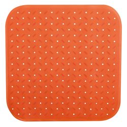 Alfombra Bañera Classic 54X54Cm. Naranja