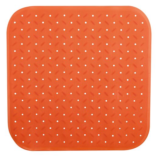 Alfombra Bañera Classic 54X54Cm. Naranja