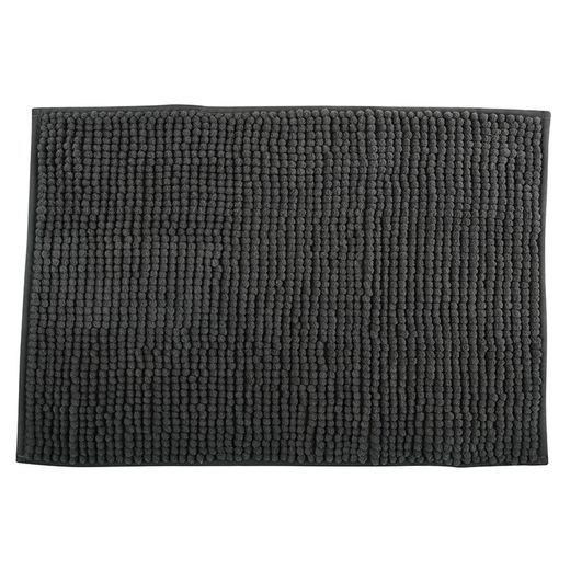 Alfombra Baño Chenilla Microf.40x60 Gris