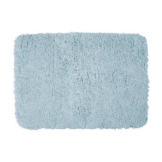 Alfombra Baño Microf.P.Largo 50x70 Azul