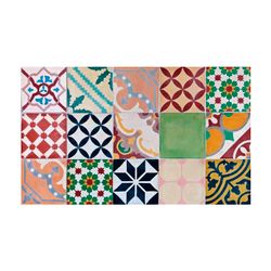 Alfombra Croma Mosaico Color 50x110 Cm