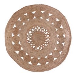 Alfombra Yute Diametro 90 Cm.