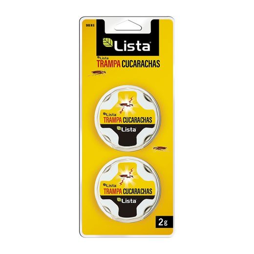 TRAMPA CUCARACHAS 2 UDS X 2gr.