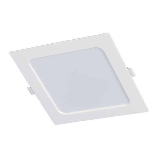 Aplique Cuadrado Empotrable 6500k Led 12w Blanc