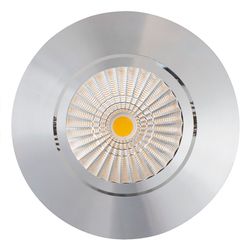 Aplique Led Integrado Vilna Ø90 7w Al