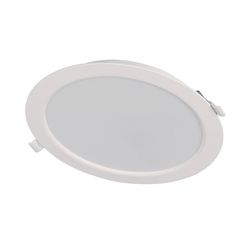 Aplique Redondo Empotrable 4000k Led 12w Blanc