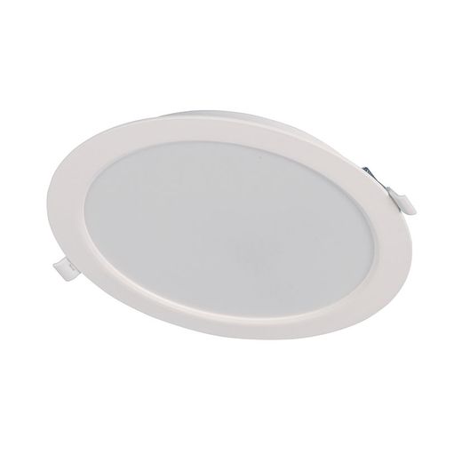 Aplique Redondo Empotrable 4000k Led 12w Blanc