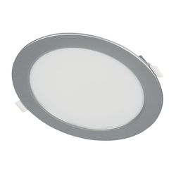 Aplique Redondo Empotrable 6500k Led 12w Plat