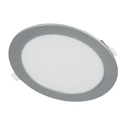 Aplique Redondo Empotrable 6500k Led 12w Plat