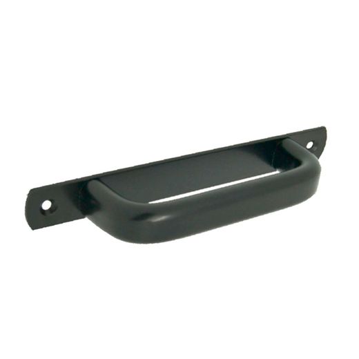 Asa Placa Redonda 6803 Aluminio Negro
