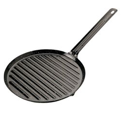 Asador Esmaltado Con Mango, 24 Cm.