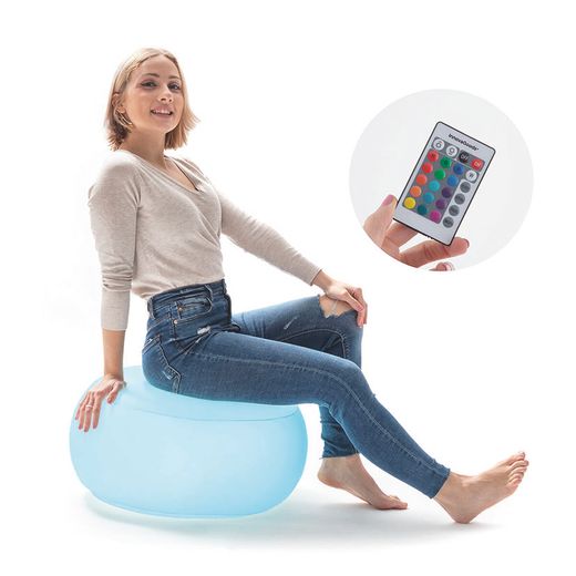 Asiento Hinchable Led Multicolor