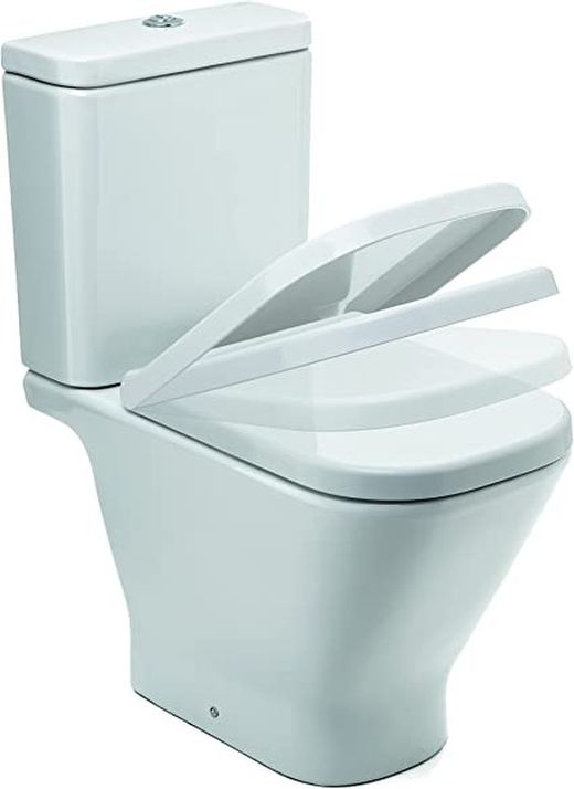 Asiento Wc Optima Cuadrado Blanco