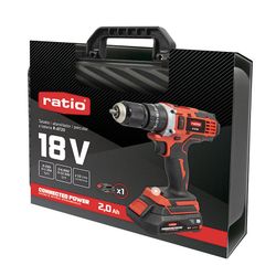 Atornillador Percuto Rat20 18V 1 Bater.