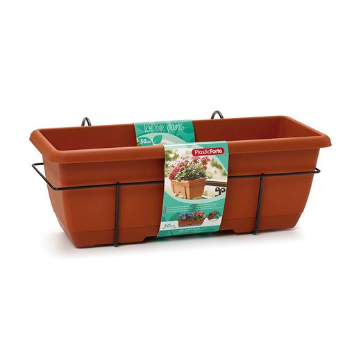 Balconera+Plato+Soporte 50 Cm. Terrac.