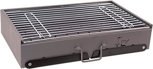 Barbacoa De Mesa Metalica De Carbón.