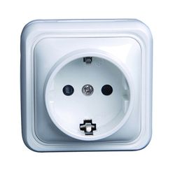 Base Enchufe 10/16A 250V Con Tt