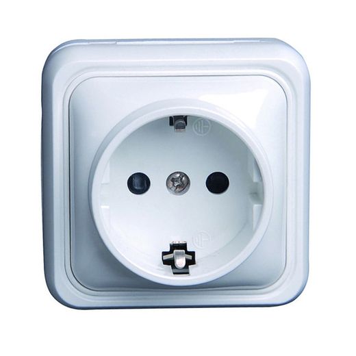 Base Enchufe 10/16A 250V Con Tt