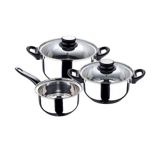Batería Cocina 5 Piezas Inox Cookware Toledo