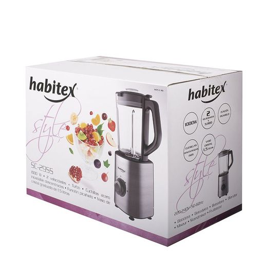 Batidora De Vaso Style Sc29ss Marca Habitex.