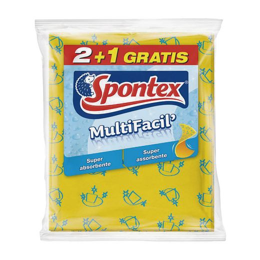Bayeta Amarilla Spontex Juego 3 Unidades