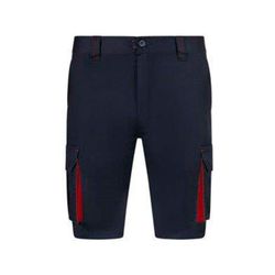 Bermuda Stretch Color Rojo/Negro T/44