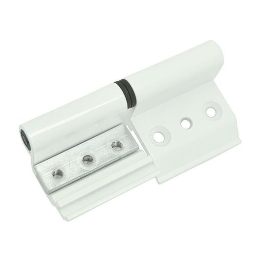Bisagra 6813 Izquierda  Aluminio Blanco 2 Un