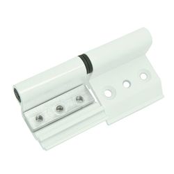 Bisagra 6813 Izquierda Aluminio Blanco 2 Un