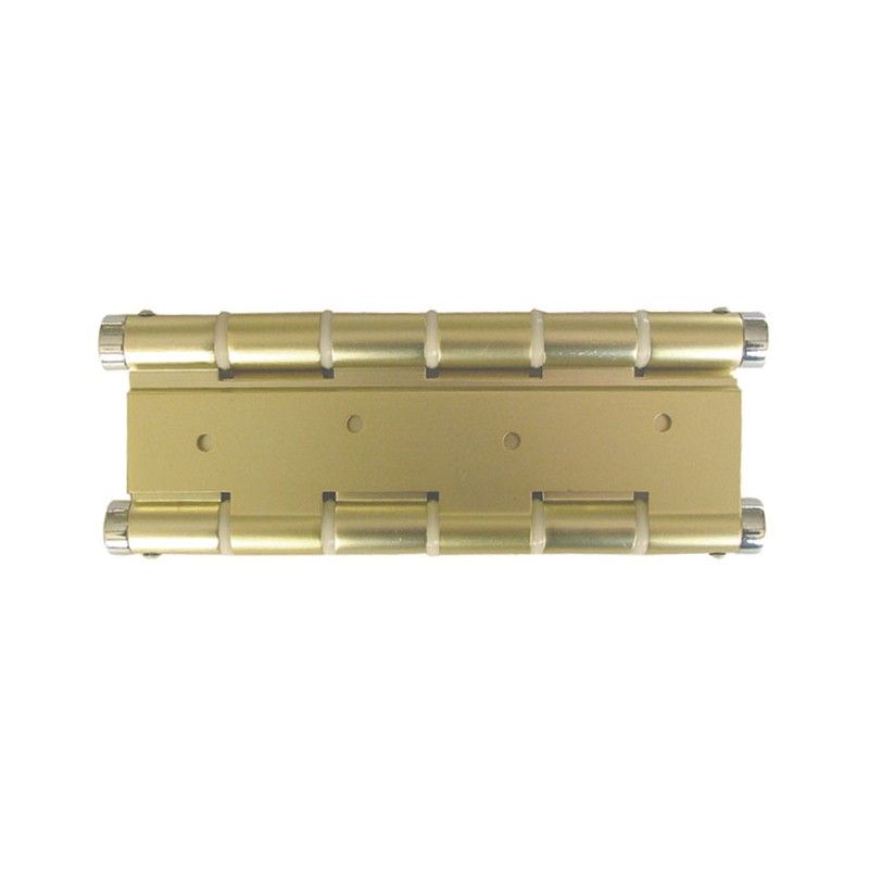 Bisagra Doble Accion. Dorado.