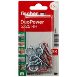 Blister Taco Duopower 5x25 Rh Bl 8 Ud.Fischer