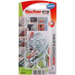 Blister Taco Duopower 5x25oh Bl 8 Ud.Fischer
