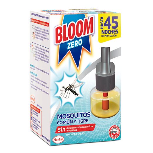 Bloom Mosquit.Elec. Liq.Recam Zero 1 Ud.