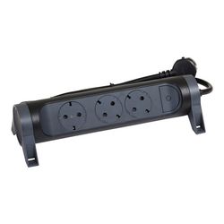 Bmúl Pre 3X2P+T Rotativa 1,5M Negro