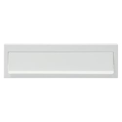 Bocacartas 248x73 Mm. Blanco.