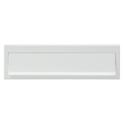 Bocacartas 248x73 Mm. Blanco.