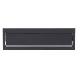 Bocacartas 248x73 Mm. Negro.