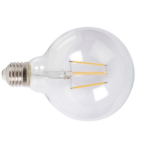 Bombilla Led Filamento G95 8w 6400k Transparente