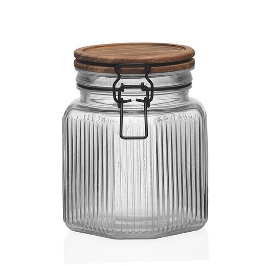 Bote C/Tapa 1000Ml.Acacia,11,4X12,1X14,6