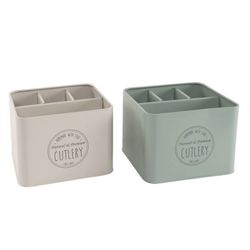 Bote Utensilios/Cubertero Met.Mod.Surt.