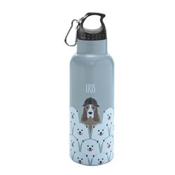 Botella Termo 500 Ml. Gris Friends