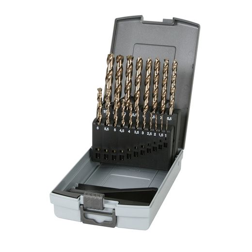 Brocas Para Metal Hss-Co Juego 19 Unidades Ratio