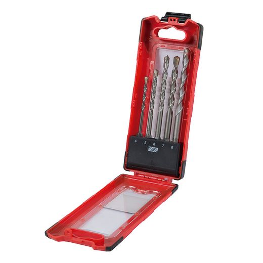 Brocas Para Pared Juego 5 Unidades Cordless Ratio