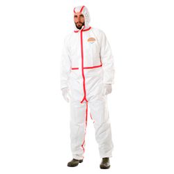 Buzo Desechable Antiestatico + Riesgo Biologico T-L
