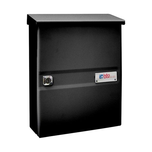 Buzon Exterior Metalica Colonia. Negro.
