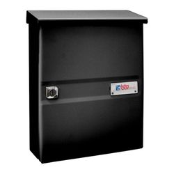 Buzon Exterior Metalica Colonia. Negro.