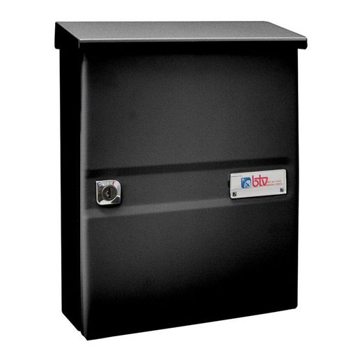 Buzon Exterior Metalica Colonia. Negro.