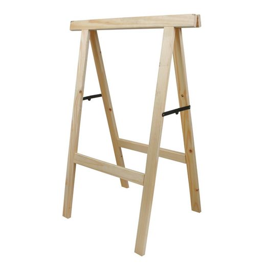 Caballete Pino Alto 100x75 Cm Sin Barniz